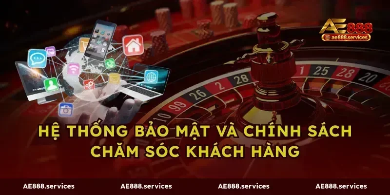 Hệ thống bảo mật và chính sách chăm sóc khách hàng